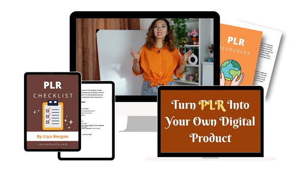 Turn PLR Into Your Own Digital Product - Course Hustle